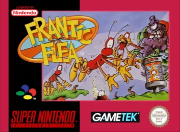 Frantic Flea (Europe) box cover front